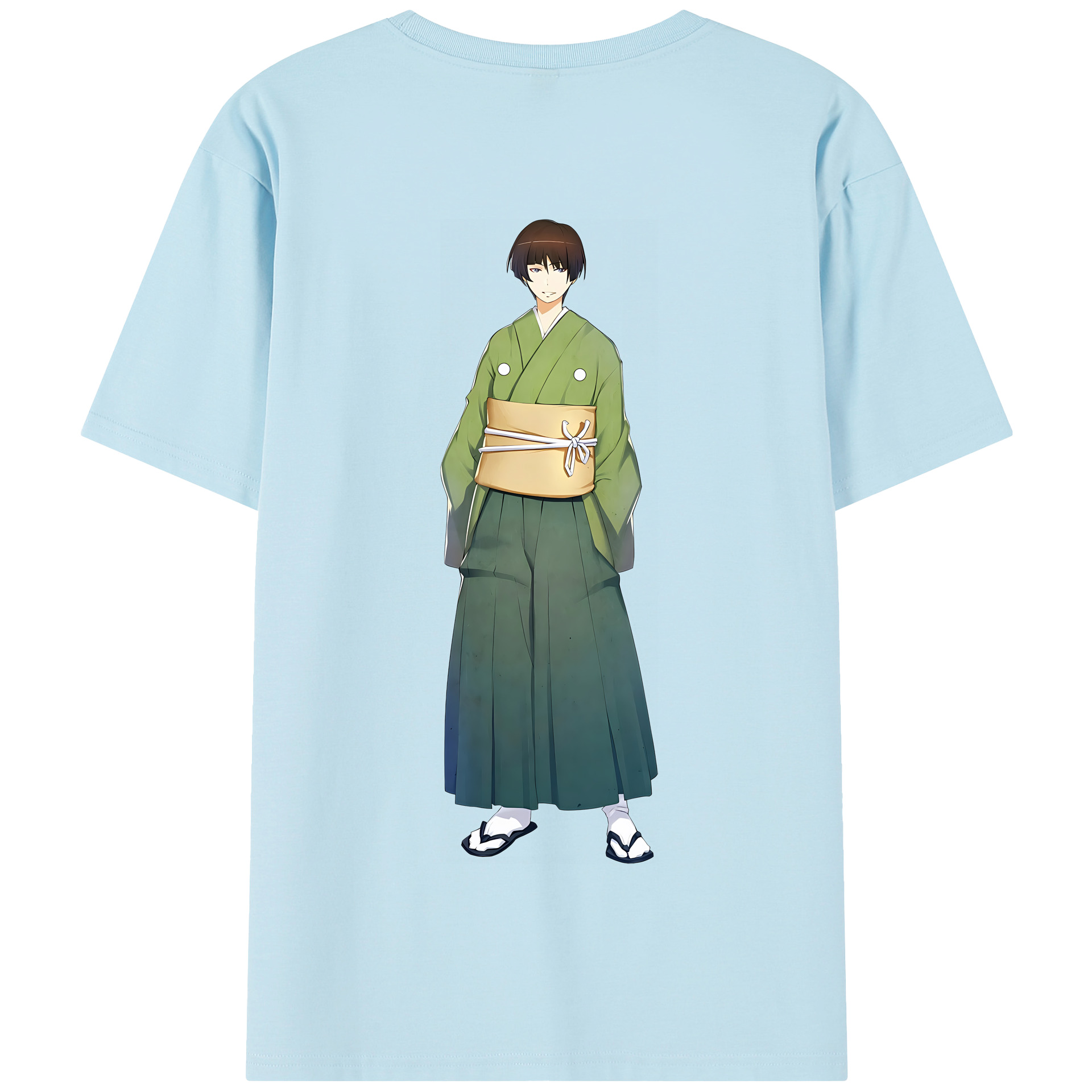 （画像用） 刀剣乱舞 Touken Ranbu 綿100％半袖Tシャツ（背面プリント）